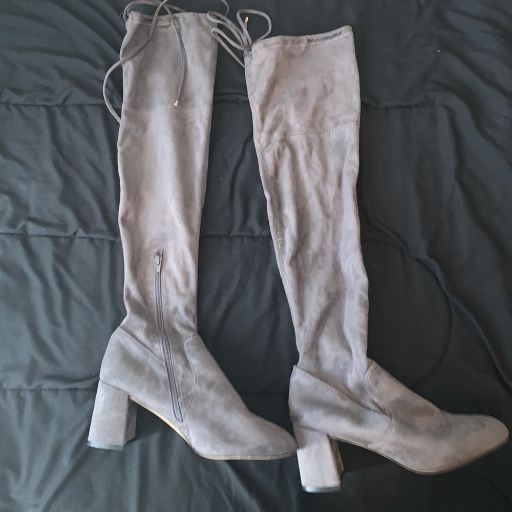 Over the knee boots.